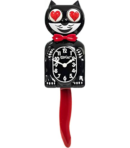 キットキャットクロック Kit-Cat klock 猫 ねこ 掛け時計 希少 Amazon.co.jp: キット キャット クロック Kit Cat Clock Kit Cat